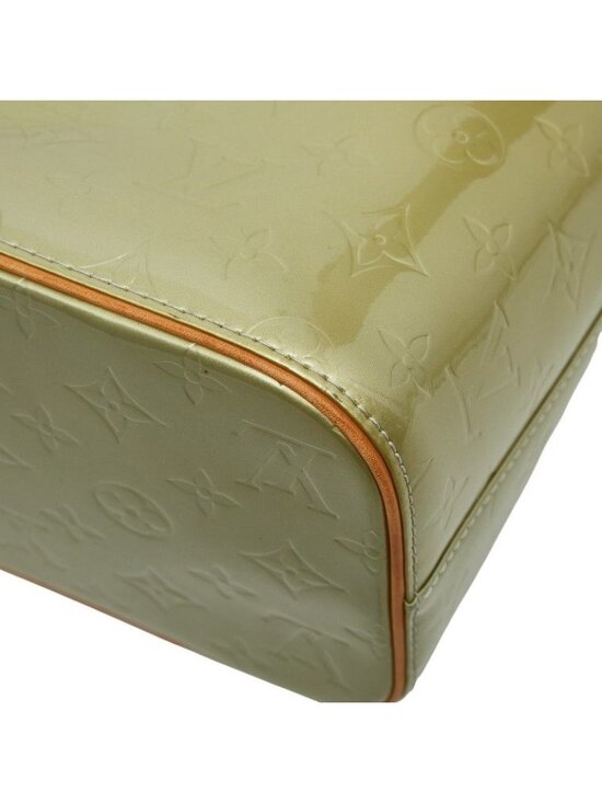 Louis Vuitton Monogram Vernis Houston Tote Green Patent - Picture 8 of 10